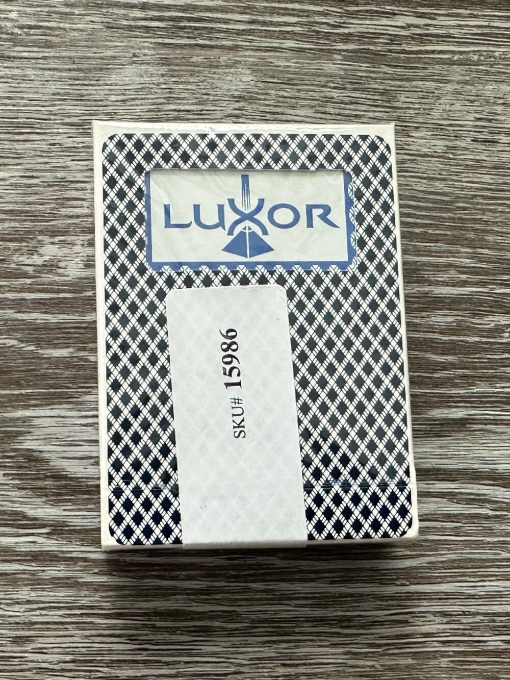 Bee Playing Cards Dealer Played LuXor Casino Las Vegas Sealed Partial Wrap